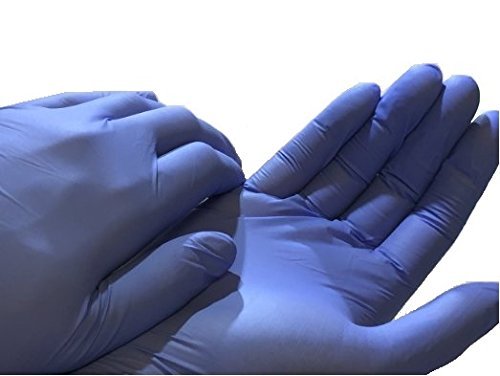 Amazon.com: Dealmed Powder Free Nitrile Exam Gloves, Blue
