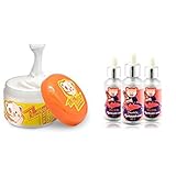 Elizavecca Anti Aging Night Cream Hyaluronic acid Serum 1Bottle + Elizavecca Milky Piggy Wrinkle care Revitalize EGF Retinol Cream set for Brightening and Anti-Aging care