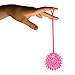 LED Light Up Jelly Spike YoYo Balls Party Favors - 12 Pack