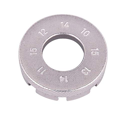 Bicycle Spoke Nipple Wrench 8 Way Groove Bike Wheel Rim Adjuster Spanner Galvanized Repair Service Tool Key