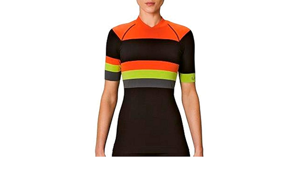 camisa ciclismo lupo feminina
