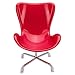 Dahey Cute Hedgehog Mini Chair Small Animal Toy Plastic Swivel Seat Decoration Photo Pops for Hamster, Mice, Other Small Pets, Red