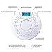 Combination Photoelectric Smoke Detector and Carbon Monoxide Detector Alarm Digital Display, Protect Your Home from Fire and Gas Leaks 2 Pack