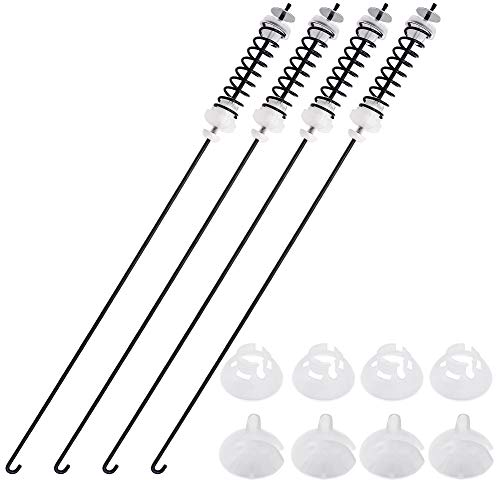 Primeswift W10780048 Washer Suspension Kit Compatible with Whirlpool Kenmore Maytag Washing Machine W10257087,W10257088,W10349191(4Pack) - Thumbnail 6