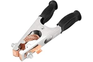 FTVOGUE 500A Weld Clamp Arc Electroplated Earth Clamps Ground Clamp for Manual Welder Copper(US Type)