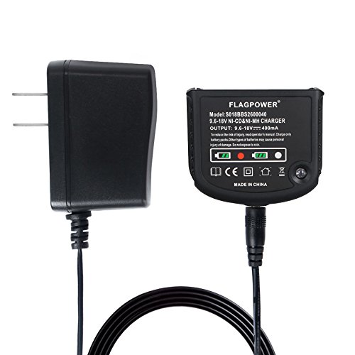 FLAGPOWER Ni-cad&Ni-Mh Battery Charger 9.6V MAX and 18V MAX for Black and Decker HPB18-OPE HPB18 HPB14 HPB12 HPB96 - Thumbnail 7