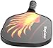 WingCaster Pickleball Paddle Graphite & Fibreglass Composite Face, Polypropylene Honeycomb Core, Low Profile Edge Guard, Ergonomic Cushioned Grip