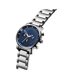 Relojes MVMT Chrono   40 MM Reloj cronógrafo analógico para hombre   Pulsera de enlace