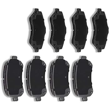 Amazon Com Scitoo Ceramic Front Rear Disc Brake Pad Set