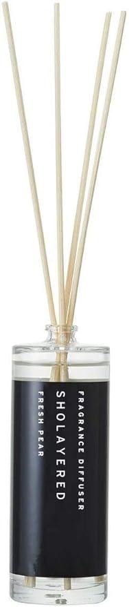 Amazon Com Layered Fragrance Sholayered Reed Diffuser Set As Home Fragrance Diffusers Made In Japan 3 4 Fl Oz Fresh Pear Home Kitchen