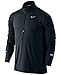 Nike Dri-FIT Element Men's Long Sleeve Half-Zip Running Top, Black, Large