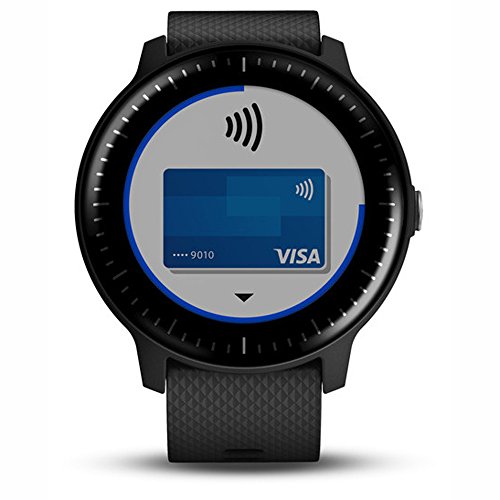 Beach Camera Garmin Vivoactive 3 Music GPS Smartwatch Black with Silver