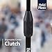 Hola! Music Mic Stand w/Adjustable Height for Home, Studio, Office or Stage Use – Standard Clutch 2 Pack