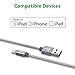 [Apple MFi Certified] Zendure 3 ft 39inch Nylon Braided USB Charge/Sync Cable with Lightning Connector for iPhone 7/7 Plus / 8/8 Plus, iPad Pro and More (Space Grey)