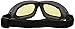 Crossfire 91353AF Element Safety Goggles Yellow Anti-fog Lens - Frame