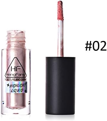 LYNN CAPANZANO Liquid Highlighter Eyeshadow Shimmer Concealer For Eye Makeup 3.8g/Bottle #02 Soft Pink