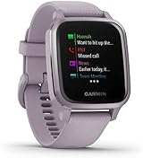 Garmin Venu Sq GPS Smartwatch Bright Touchscreen Orchid Purple Up to 6 Days view 3
