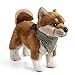BuryTony Shiba Inu Stuffed Animal with Neckerchief Japanese Vintage Green Fidelity Standup Shiba 11