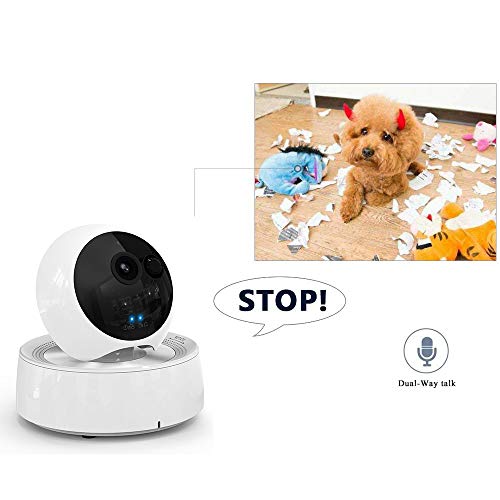 VStoy Dog Camera by 1080P Pet Monitor Indoor Cat Camera Night Vision 2 Way Audio Motion Detection Pet Camera and Home Indoor Surveillance Camera