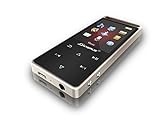 MP3 Music Player with Bluetooth, Dansrue Portable Lossless MP3 Movies Player Metal Touch Screen with FM Radio for Kids (Black-2)