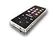 Dansrue 8GB MP3 Player 60 Hours Playback (Expandable up to 128GB)MetalTouch Button Music Player with FM Radio Recorder Sliver