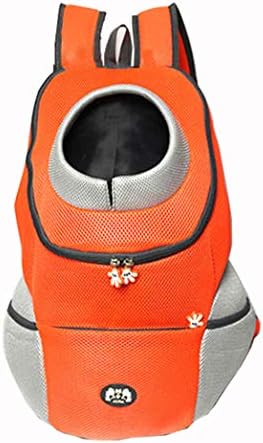 Pet Carrier Backpack, Dog Carrier Double Shoulder Bag, Breathable And Comfortable, Oxford Cloth, For Hiking Travel Camping Outdoor