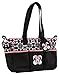 Disney Girls Minnie Mouse Multi Pc Diaper Bag Set, Geo Minnie Print, Large, Black