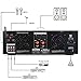 Depusheng Hybrid Amplifier Receiver – Home Theater Amp Stereo, Bluetooth Streaming, MP3/USB/SD Readers, FM Radio, 560 Wattthumb 1