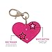Super-Cute Personal Safety Alarm - 115 Decibel Self Defense Panic Alarm with LED Light & Keychain Clip - Pink Glitter Heart, 1 Count