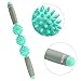 Cellulite Remover Muscle Roller, Cellulite Massager Trigger Point Roller Massage Stick Tool for Body Arms Legs Back Pain Relief with 3 Balls