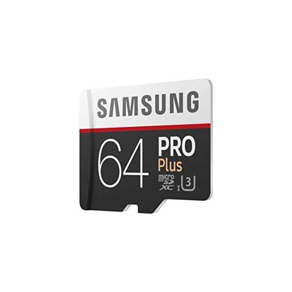 Samsung PRO Plus Micro SDXC 64GB bis zu 100MB/s, Class 10 U3 Speicherkarte (inkl. SD Adapter) – Bild 3
