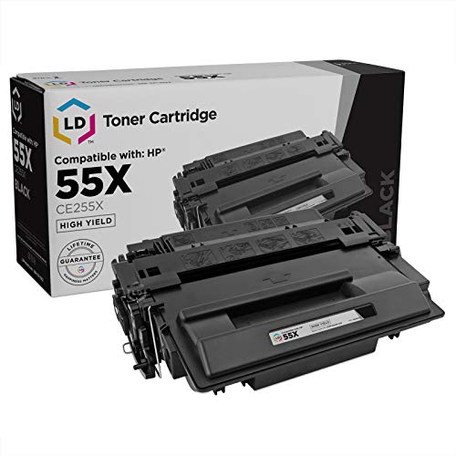 LD Compatible Toner Cartridge Replacement for HP 55X CE255X High Yield (Black, 3-Pack) - Thumbnail 2
