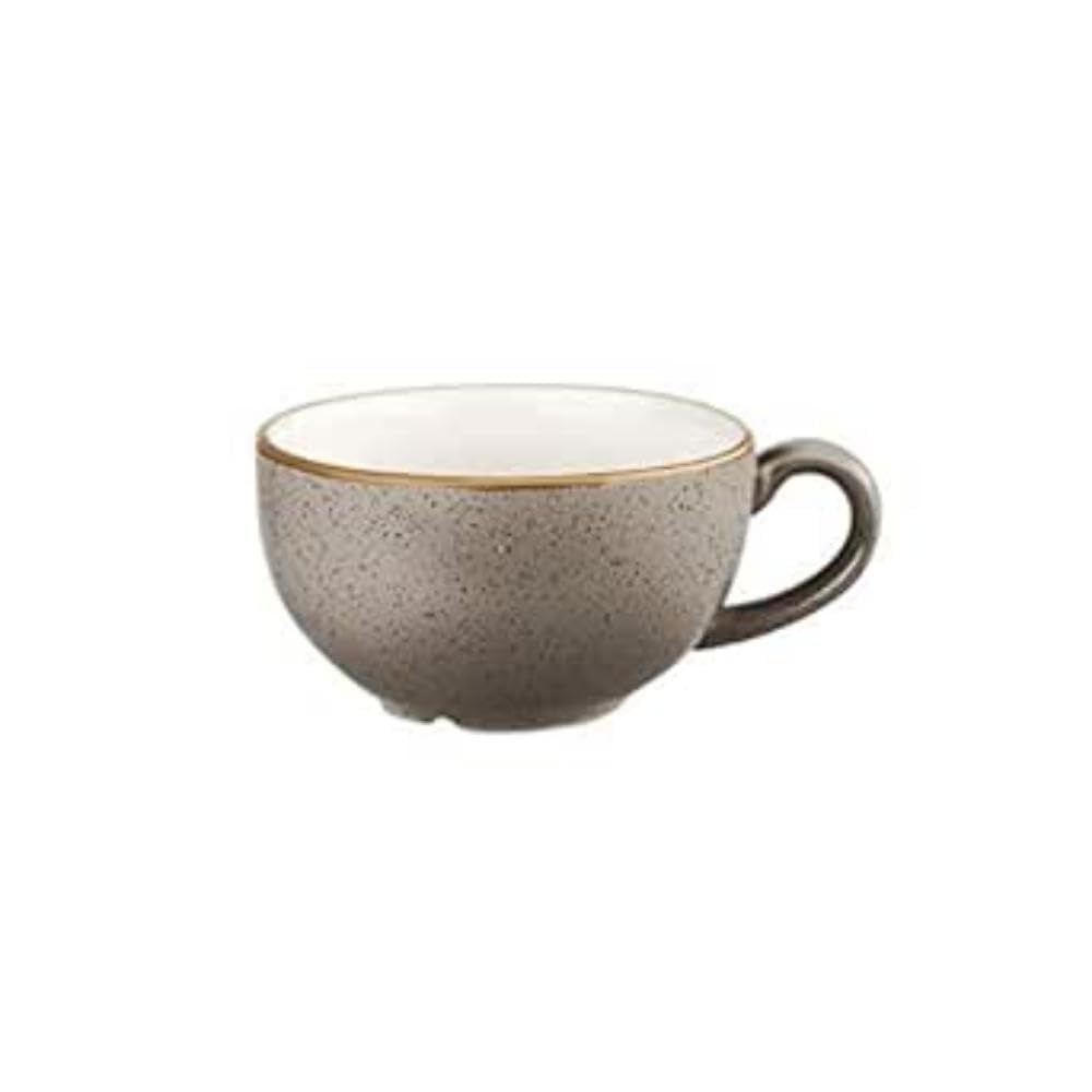 Churchill ‎BH672PG Stonecast Peppercorn Grey Cappuccino Cup 12oz