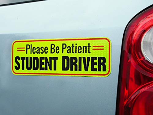 4 Signs+Beginner+Reusable+Reflective+Magnetic