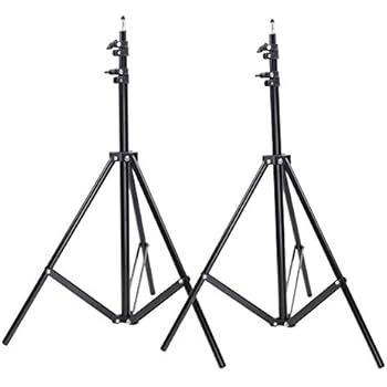 Neewer 2 Packs 9 feet/260 centimeters Photo Studio Light Stands for HTC Vive VR, Video, Portrait, and Product Photography