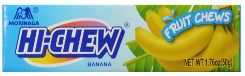 Morinaga Hi Chew Banana, 1.76-Ounce Packages (Pack of 10)