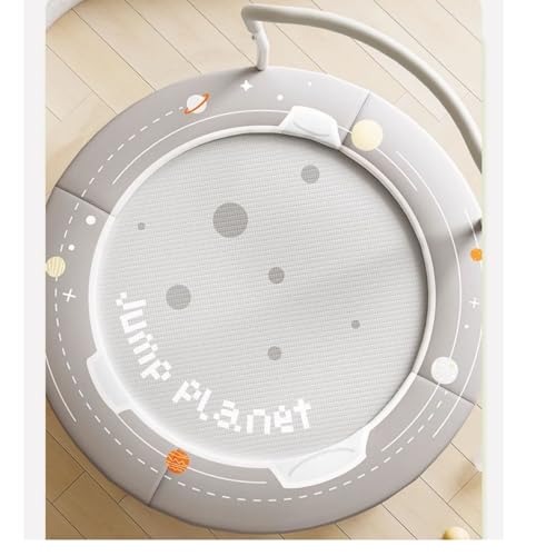 AM ANNA Mini Kids Trampoline for Toddlers with Handle, Indoor Mini Trampoline for Kids, Small Rebounder Trampoline, Indoor/Garden Toddlers Trampoline for Toddlers