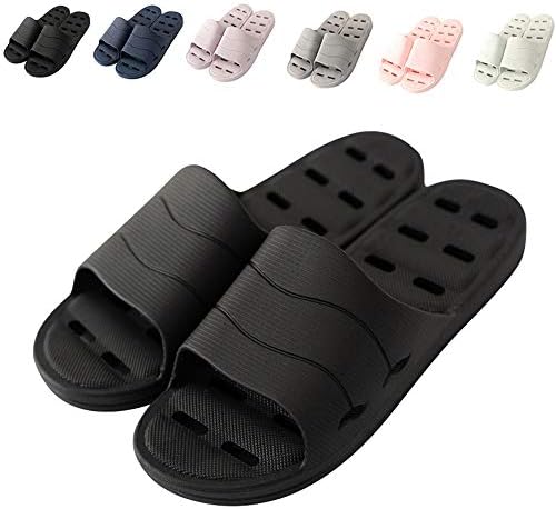 Shower Sandals Bathroom Slippers Womens Mens Non Slip Pool Beach Home Gym Indoor Protective Footwear