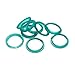 FineInno 20Packs Silicone Seal Filter Replacement Ring Compatible with Nespresso Stainless Steel Reusable Coffee Capsules Pods,20mm (20 pcs seal ring)