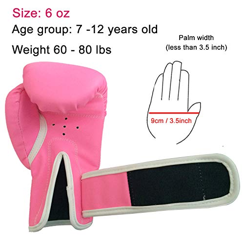 Dtown-Kids-Boxing-Gloves-4oz-6oz-Training-Gloves-for-Children-Age-3-to-12-Years-PU-Leather