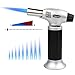 Buluri Culinary Torch,Kitchen Butane Blow Torch Lighter,Adjustable Flame with Safety Lock 1300°C for Cooking,Camping,Kitchen,BBQ(Butane Gas Not Included)