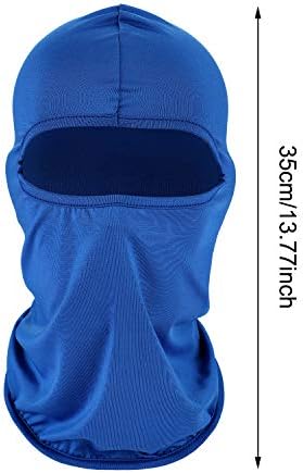 Black balaclava with solar face protection for outdoor activities, priced at $16.99.