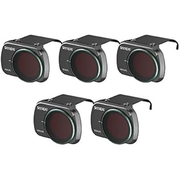 Skyeat ND Filters for DJI Mavic Mini Accessories,Polarizer ND Filter 5-Pack (ND4PL ND8PL ND16PL ND32PL ND64PL)