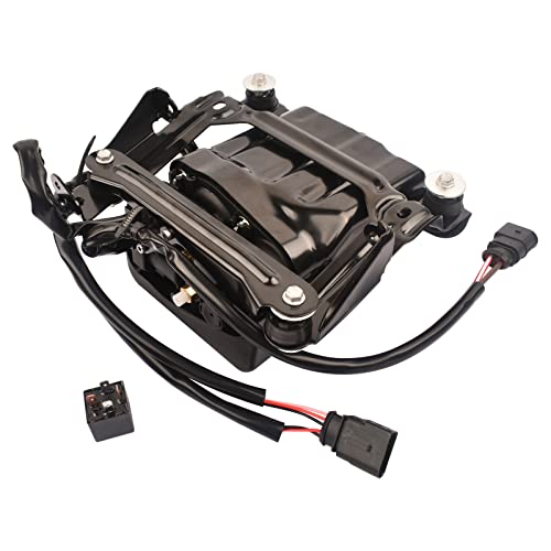 GESUPEI Air Suspension Compressor with Housing 97035815107 97035815111 Compatible with PORSCHE PANAMERA (970)
