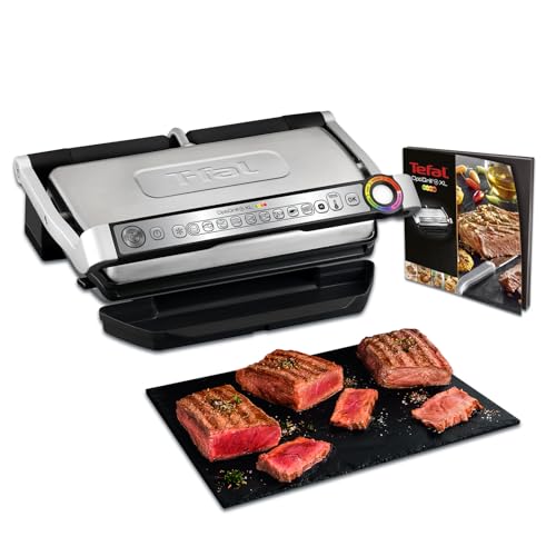 Tefal OptiGrill+ XL Kontaktgrill, 9 Programme, manueller Modus