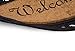 BirdRock Home - Classic Welcome Brush Coir Doormat - Vinyl Backed, Waterproof, Dirt Trapper, Heavy Duty - Indoor/Outdoor Entry, Porch, Garage, Scroll Border, Mud Catching, House Mats - Elegant Design