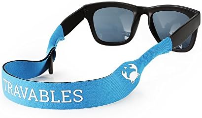 Travables TR-A02 Eyewear Retainer, Floating Neoprene Sunglass and Glasses Holder Straps (1 Pcs Blue)