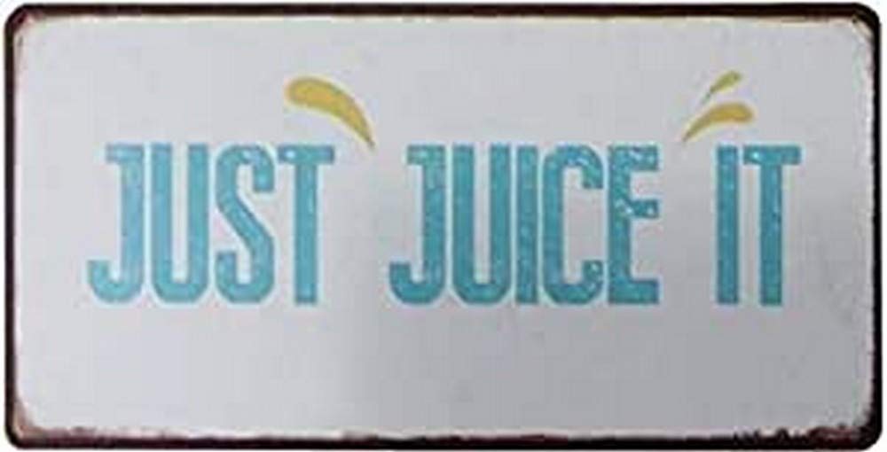 Decorative Fridge Magnet for Home Just juice it 5cm x 10cm