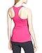 CLOYA Maternity Activewear Workout Tank Tops Pregnancy Women Yoga Clothes Seamless Racerback (M, Pink)