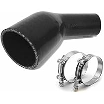 Silicone Coupler 4 In. - 3.5 In. 90 Degree - Foto 11